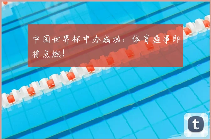 中国世界杯申办成功，体育盛事即将点燃！